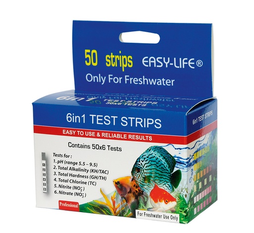 [TST61] EasyLife 6in1 Test strips 50liuskaa