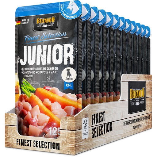 [511675] Belcando 125g*12kpl Finest JUNIOR