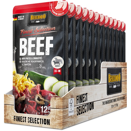 [511615] Belcando 125g*12kpl Finest BEEF