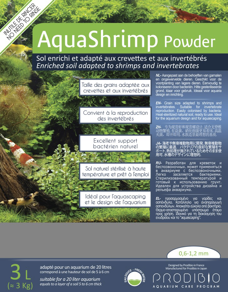 Prodibio AquaShrimp powder 3L