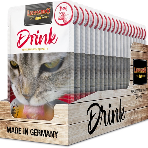 [756605] Leonardo DRINK 40g*20kpl BEEF