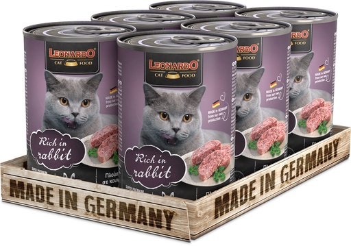 [756216 51 52] Leonardo 400g*6kpl rich in RABBIT