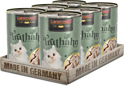 [760125] Leonardo 400g*6kpl KALKKUNA Extra filee