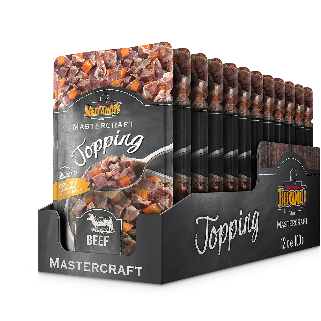 Belcando Mastercraft 100g/12kpl Topping BEEF