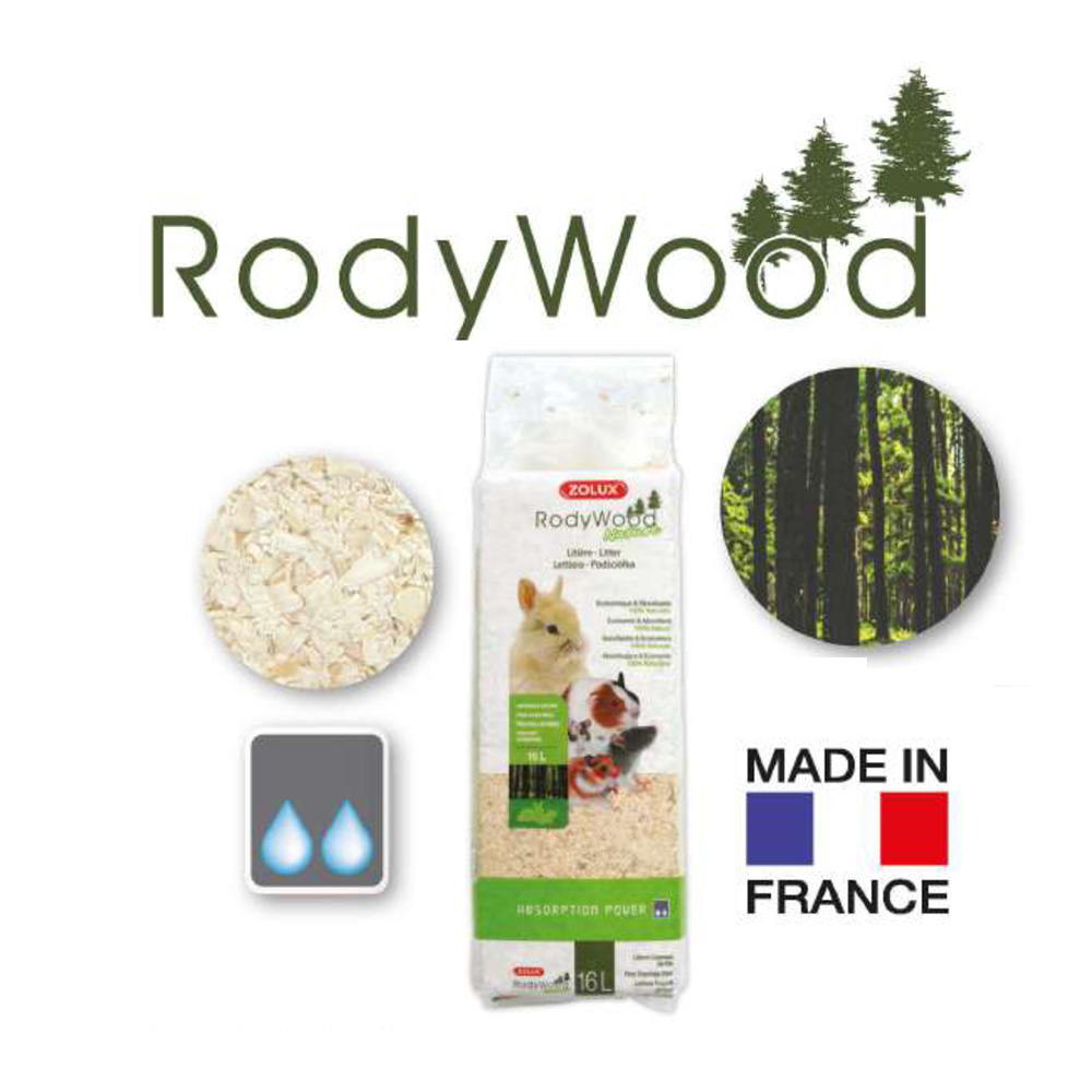 Zolux Rodywood Nature 60L/4kg